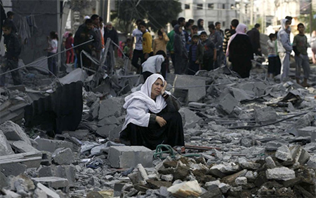 En el cuarto día de agresión israelí contra Gaza